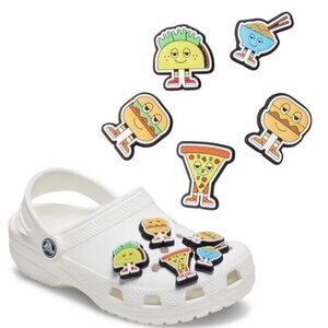 CROCS  Chill Foods 5 Pack Jibbitz Shoe Charm Set NWT